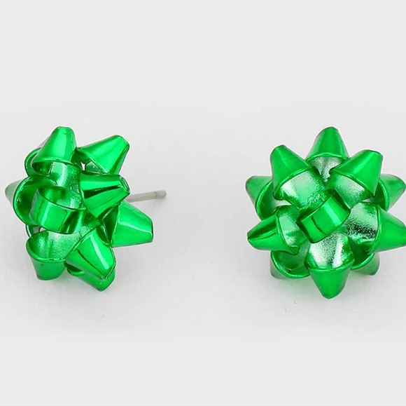 🎄2 pairs of xmas bow earrings - Picture 5 of 8